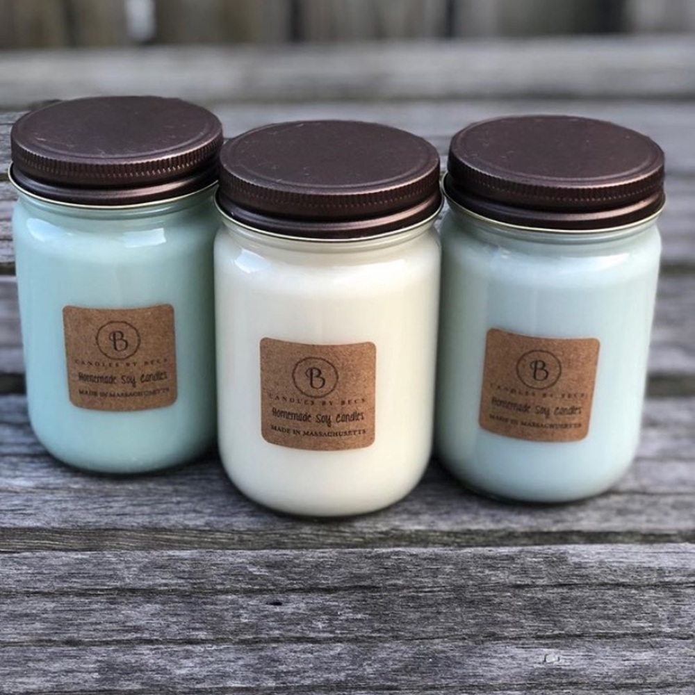 Home made organic soy candles from nantucket!